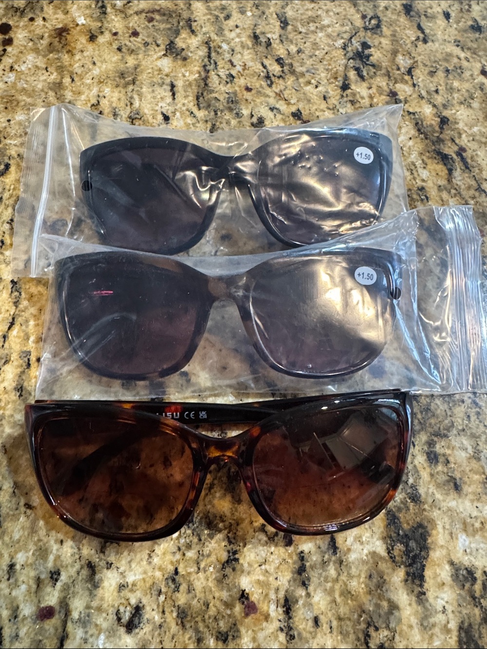 Reading Sunglasses Trio - Black & Tortoiseshell